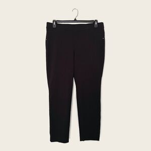 Liz Claiborne Career Black Emma Classic Ankle Pants